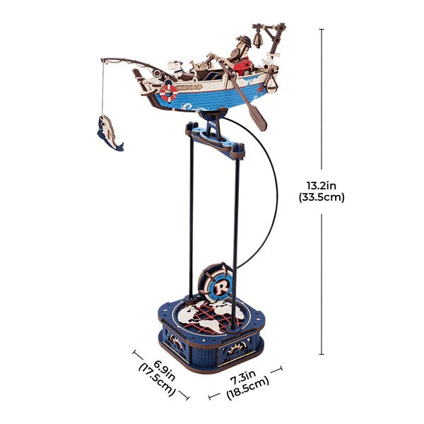 Rolife Ocean Fisher - Puzzle 3D | Moshi Moshi Paris Boutique