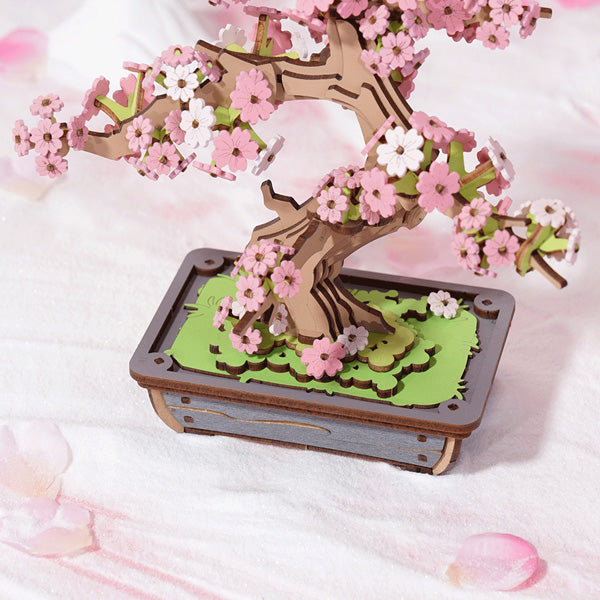 Rolife Sakura Bonsai - 3D Wooden Puzzle | Moshi Moshi Paris