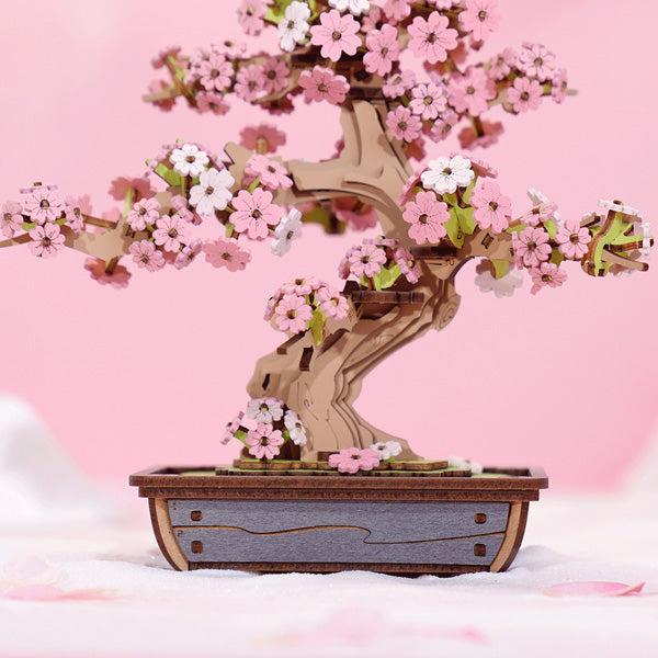 Rolife Sakura Bonsai - 3D Wooden Puzzle | Moshi Moshi Paris