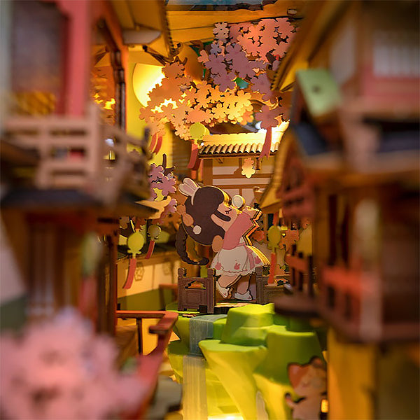 Rolife Falling Sakura - DIY Book Nook | Moshi Moshi Paris