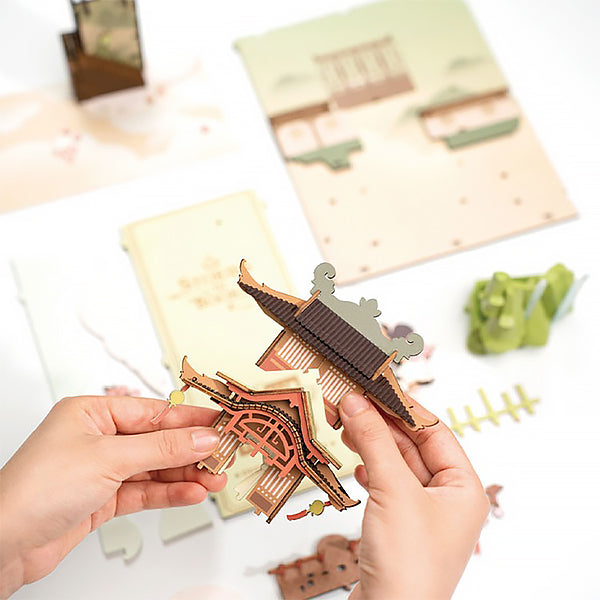 Rolife Falling Sakura - DIY Book Nook | Moshi Moshi Paris