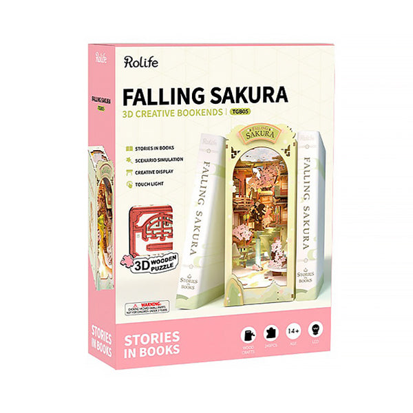 Rolife Falling Sakura - DIY Book Nook | Moshi Moshi Paris