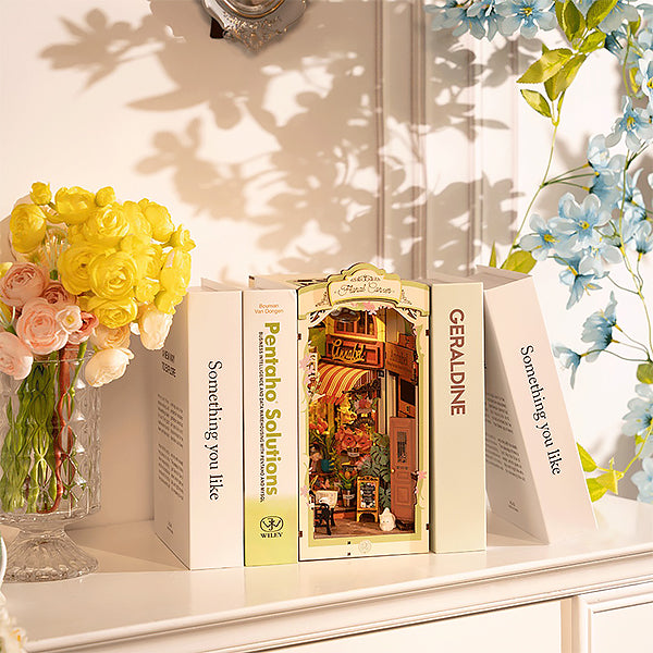 Rolife Floral Corner - DIY Book Nook | Moshi Moshi Paris