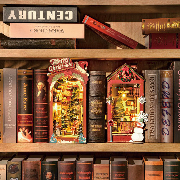 Rolife Christmas Street - Diy Book Nook | Moshi Moshi Paris