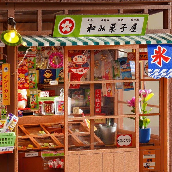 Rolife Nostalgic Corner Shop - DIY Book Nook | Moshi Moshi Paris