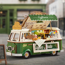 Rowood Leo's Coffee Truck - Puzzle 3D | Moshi Moshi Paris