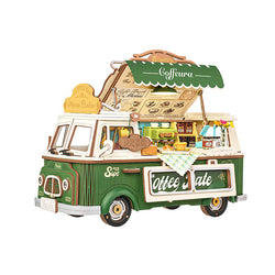Rowood Leo's Coffee Truck - Puzzle 3D | Moshi Moshi Paris