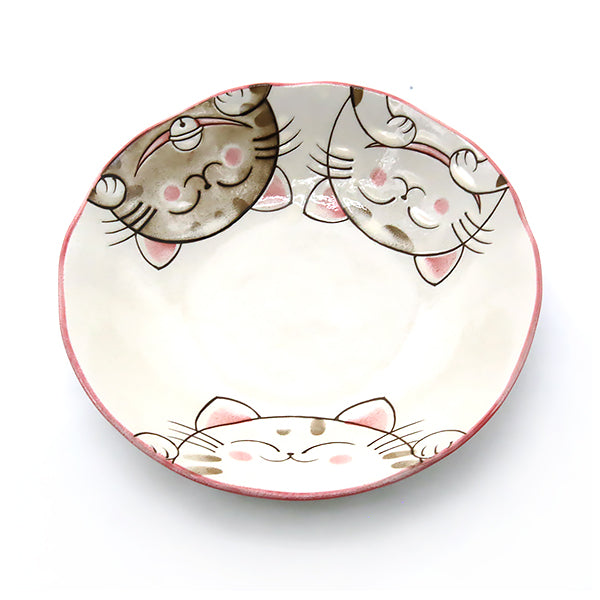 Assiette Creuse Chat - Maneki Neko | Moshi Moshi Paris Japan