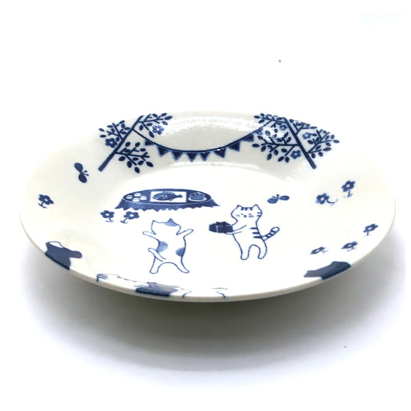 Assiette Chat - Party Time - Made in Japan | Moshi Moshi Boutique 