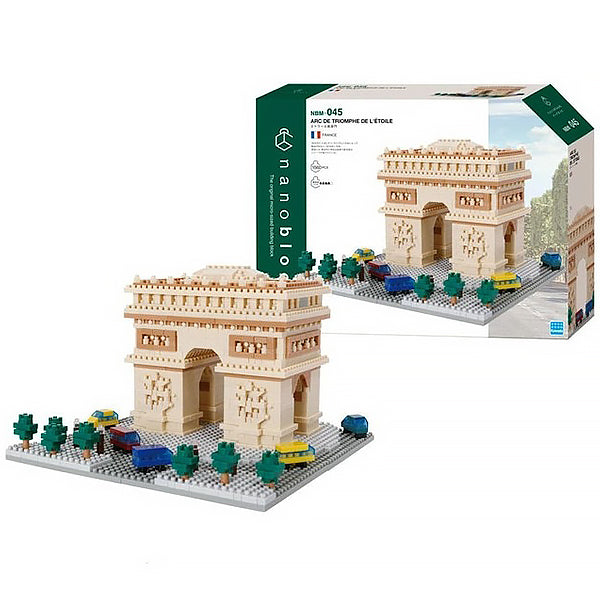 Nanoblock Arc de Triomphe - Deluxe Edition | Moshi Moshi Paris