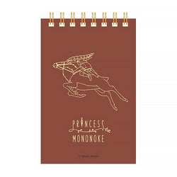 Mini Carnet à Spirale Princesse Mononoké - Studio Ghibli | Moshi Moshi