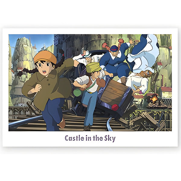 Carte Château dans le Ciel - Studio Ghibli | Moshi Moshi Paris 