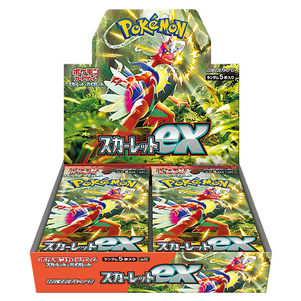 Carte Pokémon - Booster Scarlet Ex | Moshi Moshi Paris