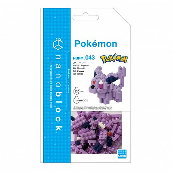 Nanoblock Mentali - Pokémon | Moshi Moshi Boutique Paris 1er