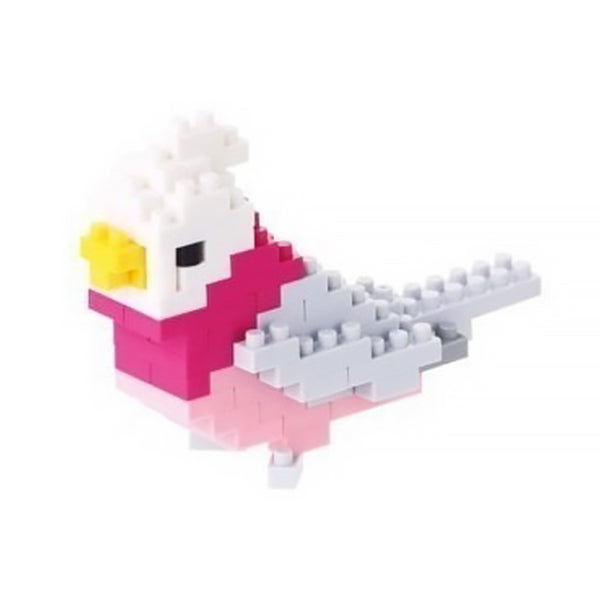 Nanoblock Cacatoès Rosalbin - NBC_140 | Moshi Moshi Boutique Paris