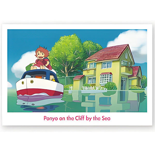 Carte Postale Ponyo Sur la Falaise - Studio Ghibli | Moshi Moshi Paris