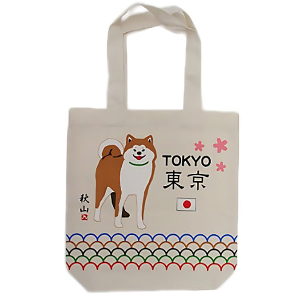 Tote Bag Shiba Inu - Tokyo | Moshi Moshi Paris Japan