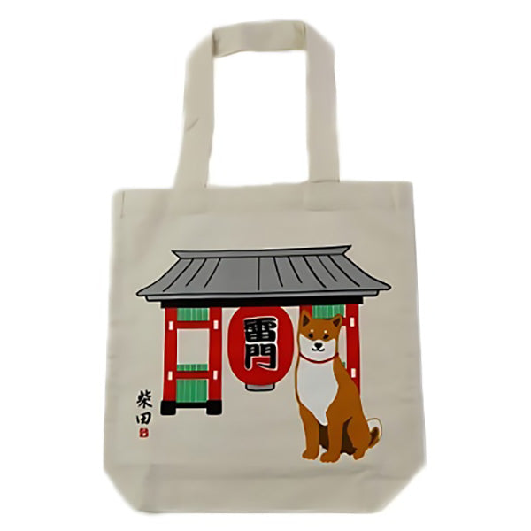 Tote Bag Shiba Inu - Asakusa | Moshi Moshi Paris Japan