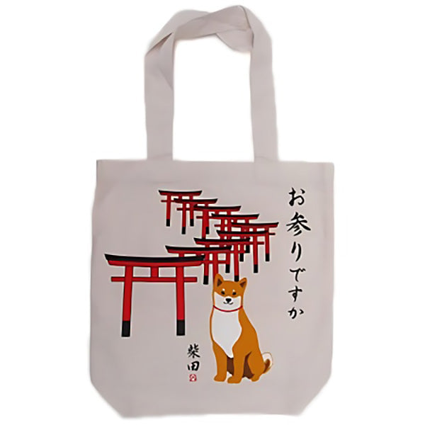 Tote Bag Shiba Inu - Torii | Moshi Moshi Paris Japan