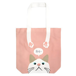 Tote Bag Chat Nya - Kawaii | Moshi Moshi Boutique Japonaise