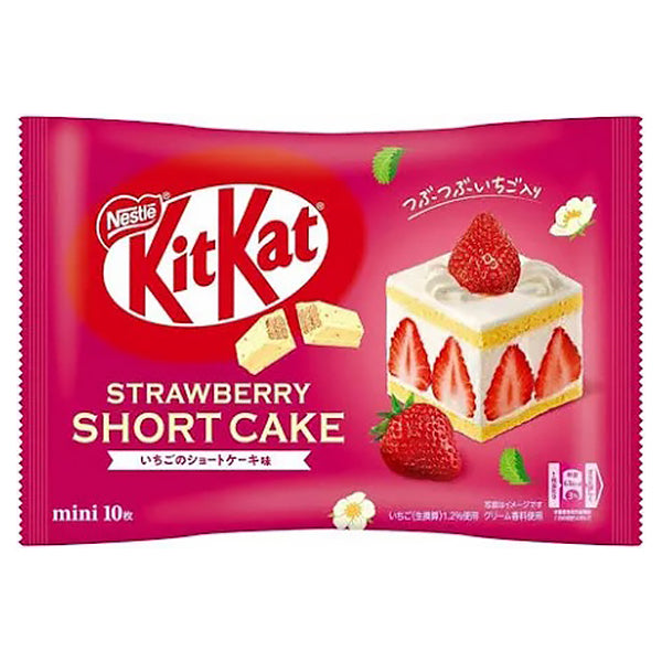 Kit Kat Strawberry Short Cake - Moshi Moshi Epicerie Japonaise
