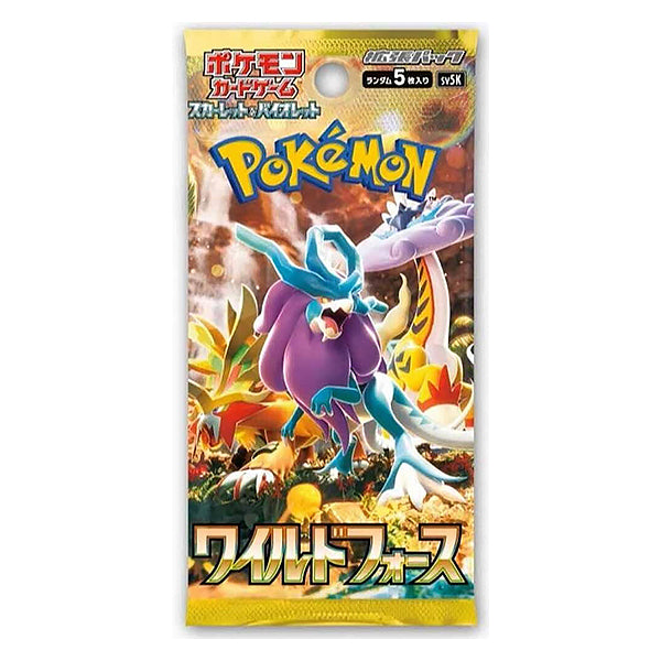 Carte Pokémon - Booster Wild Force SV5K | Moshi Moshi Paris