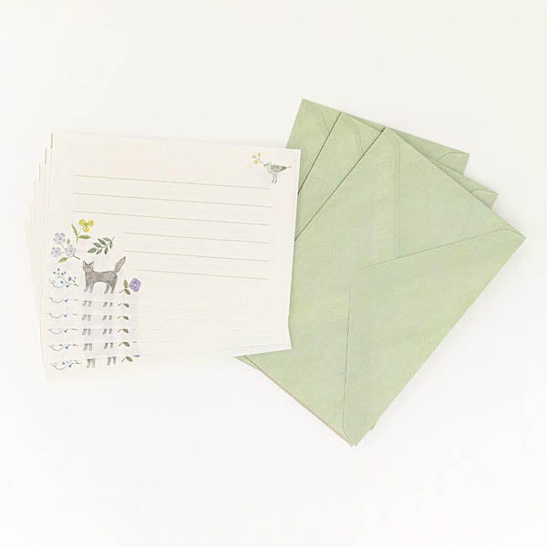 Papier Lettre & Enveloppe Japonais Kawaii - Chat | Moshi Moshi Paris