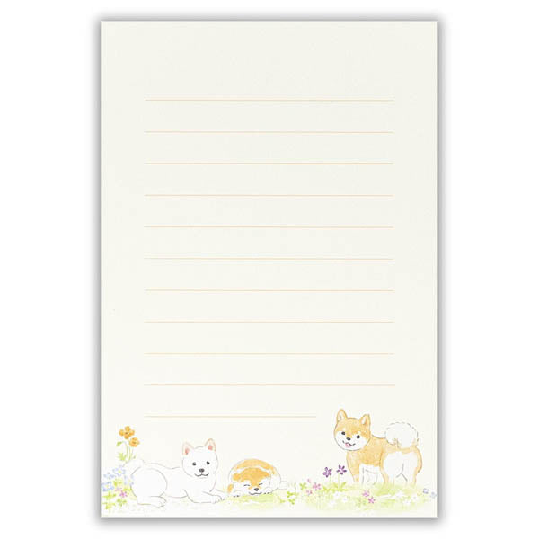 Carte Postale Korobi - Shiba Inu | Moshi Moshi Papeterie Kawaii