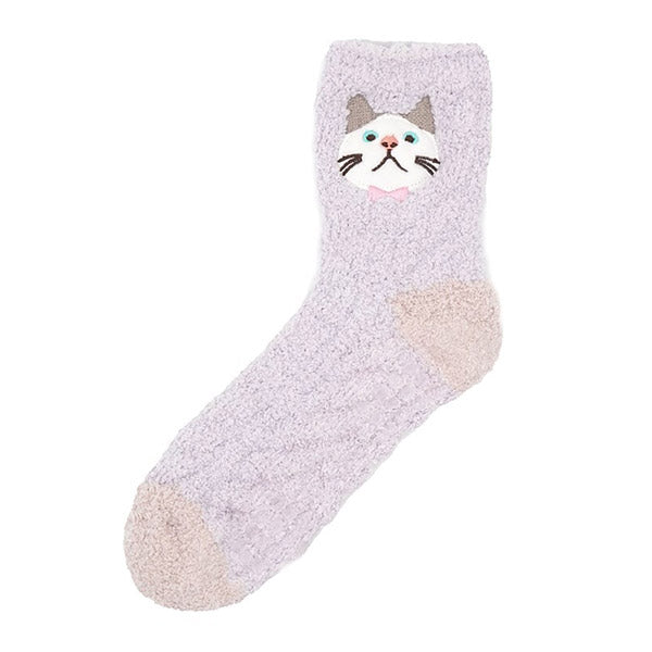 Chaussette D'Intérieur Naoki - Chat Kawaii | Moshi Moshi Paris