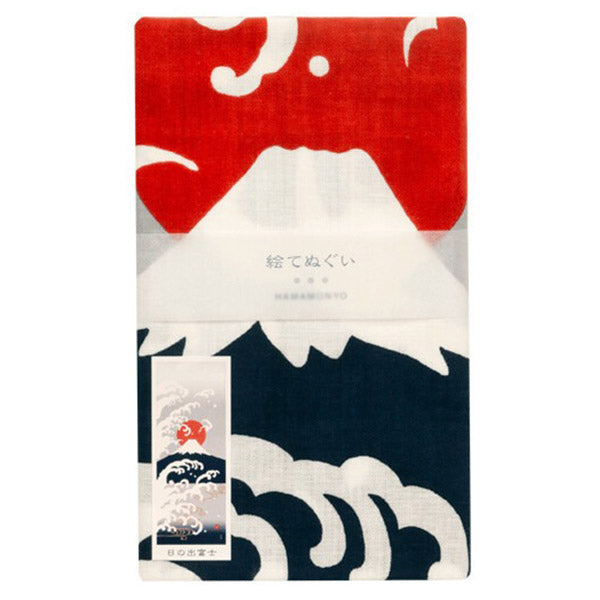 Tenugui Hinode Fuji -Made in Japan | Moshi Moshi Paris