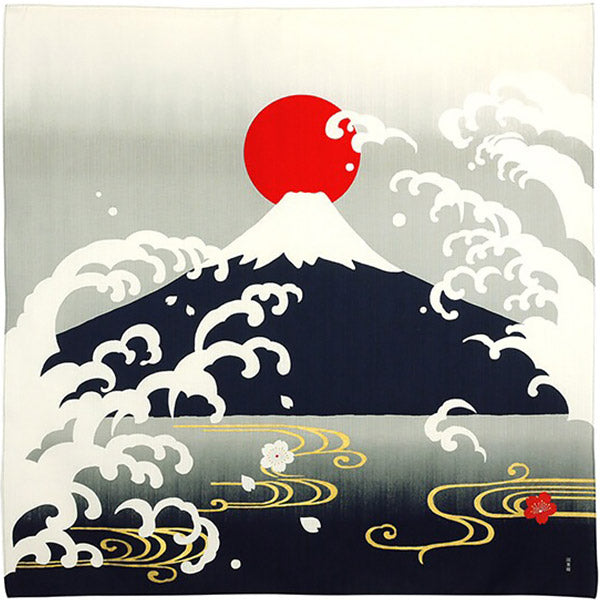 Furoshiki Hinode Mont Fuji - Déco Japonaise | Moshi Moshi Paris