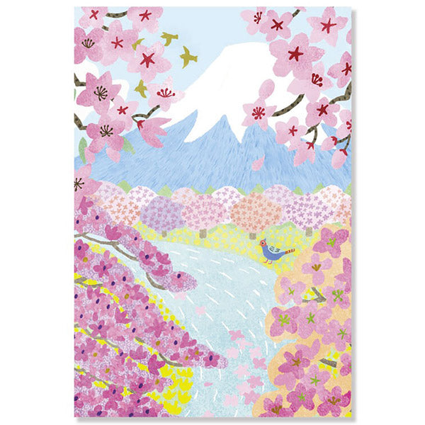 Carte Postale Spring - Mont Fuji