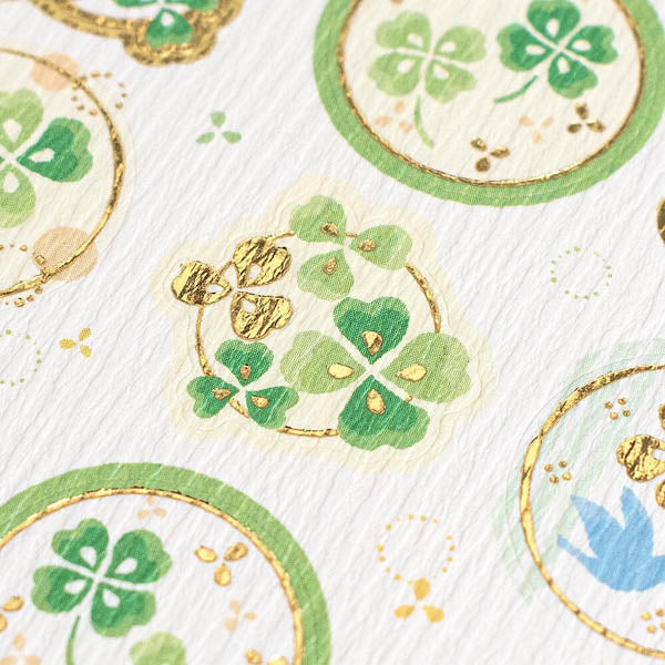 Stickers Seal Kimono - Yonoha & Bird | Moshi Moshi Paris Japan