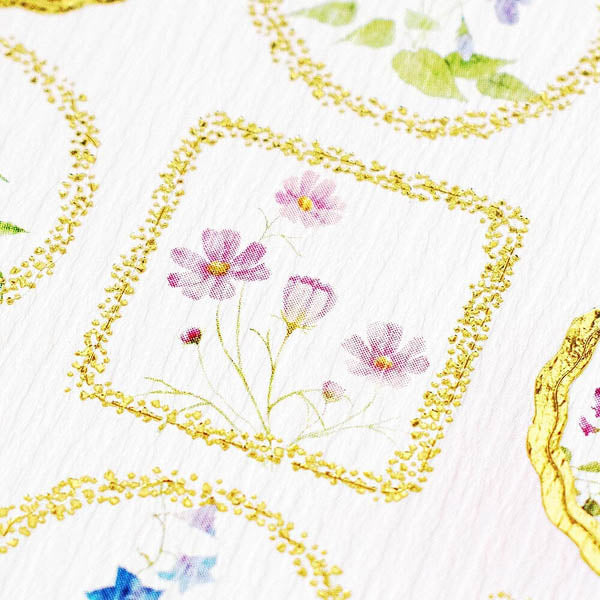 Stickers Seal Kimono - Four Seasons Flower | Moshi Moshi Paris Japan