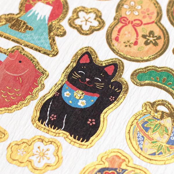 Stickers Seal Harmony - Chat Porte Bonheur | Moshi Moshi Paris Japan
