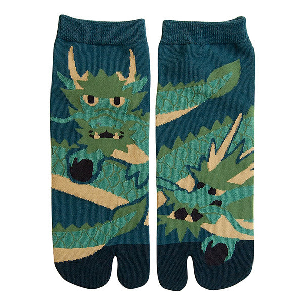 Chaussette Tabi Tatsu - Dragon | Moshi Moshi Paris Japan