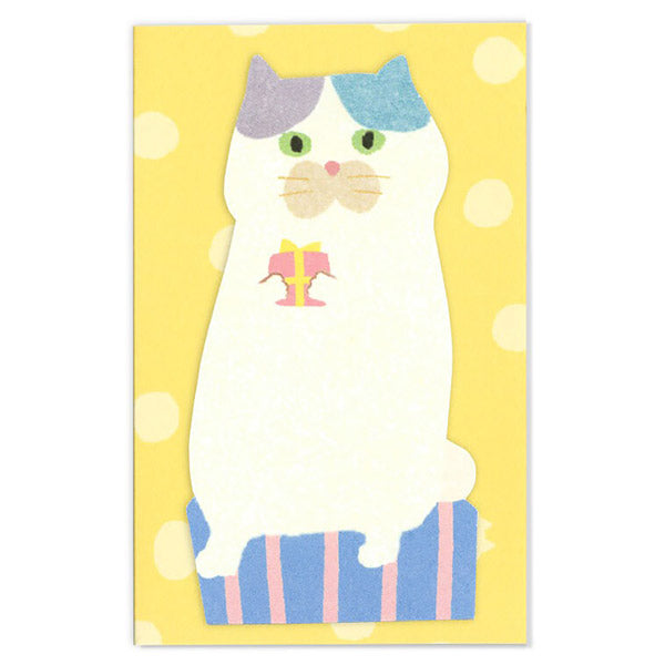 Mini Carte Enveloppe Chat Moomoo - Kawaii | Moshi Moshi Paris