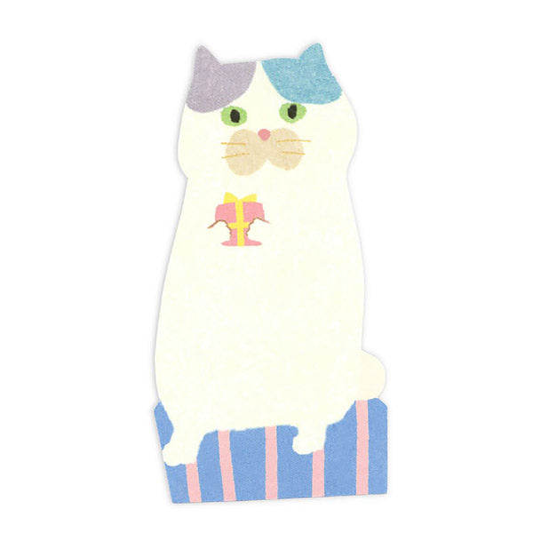 Mini Carte Enveloppe Chat Moomoo - Kawaii | Moshi Moshi Paris