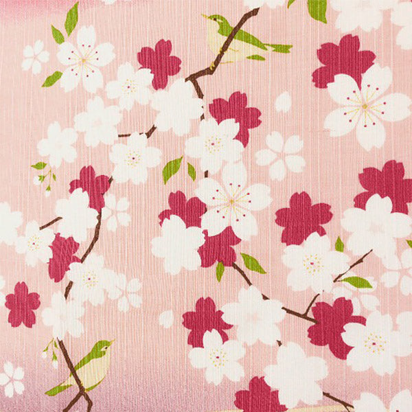 Furoshiki Fleur de Cerisier & Rossignol - Japan | Moshi Moshi Paris