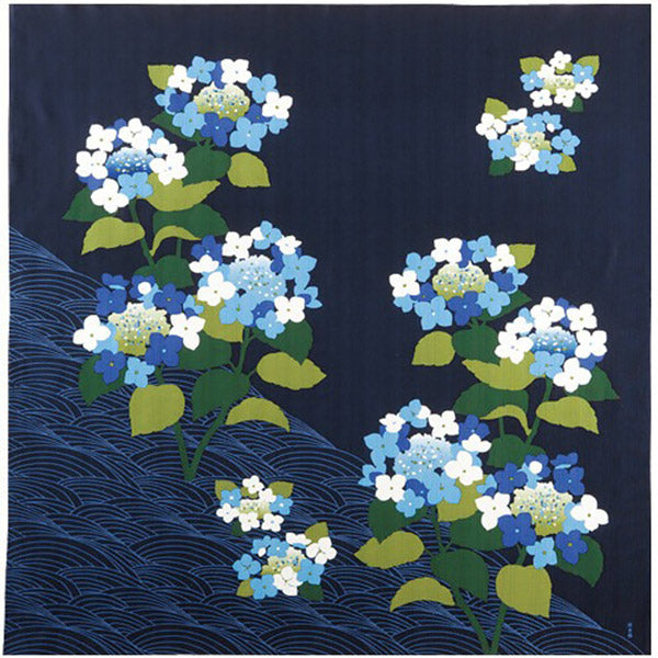 Furoshiki Hortensia - Emballage Sac | Moshi Moshi Paris Japan