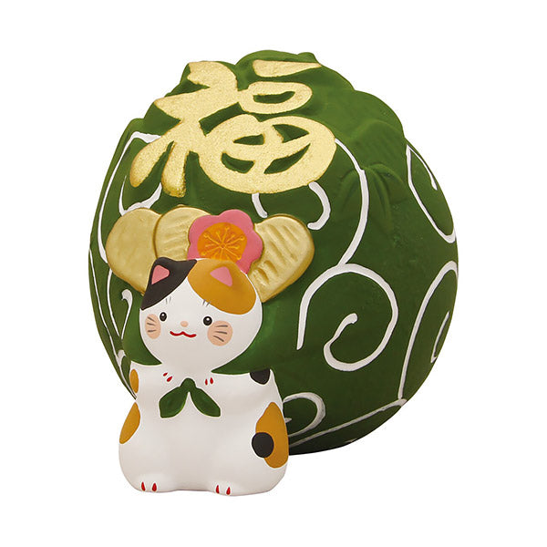 Figurine Chat Balluchon - Fukkatsugi Neko | Moshi Moshi Paris Japan
