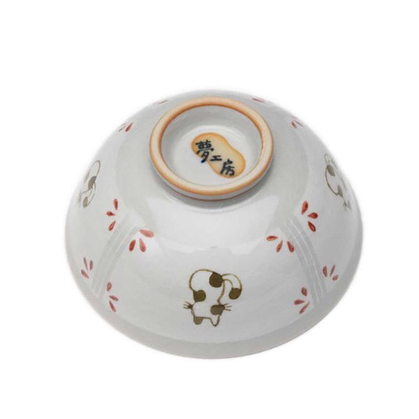 Bol Mikki Chat Rose - Porcelaine Japonaise | Moshi Moshi Paris