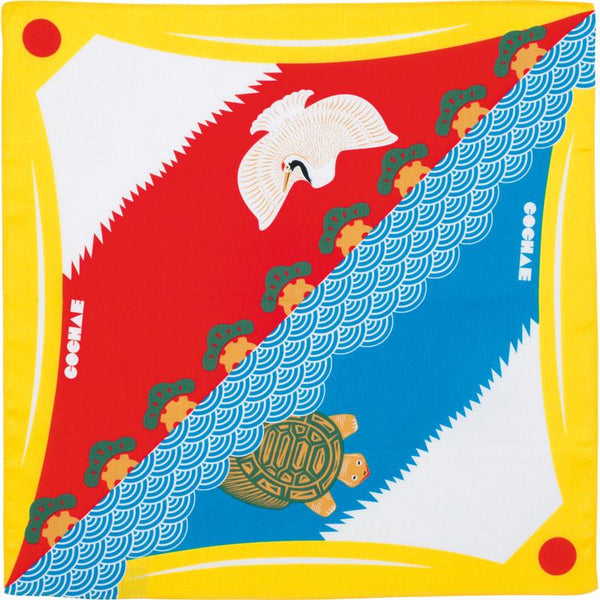 Furoshiki Cochae, tissu emballage - Mont Fuji | Moshi Moshi