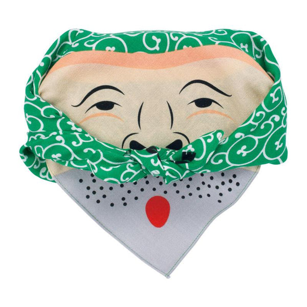 Furoshiki Cochae, tissu emballage Shishimai et le Voleur | Moshi Moshi