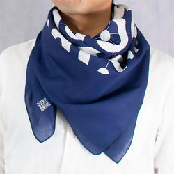 Furoshiki PPP Karakusa Bleu - Japan | Moshi Moshi Paris