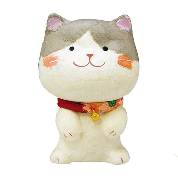 Chat Japonais en Papier Mache - Kawaii | Moshi Moshi Paris
