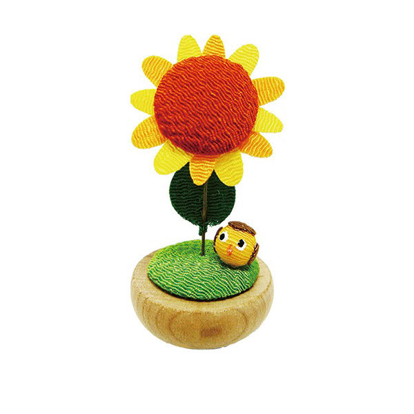 Bouquet de tournesol en verre Figurine Décoration d'intérieur Presse-papier de table Bouquet de tournesol en verre Figurine Décoration d'intérieur Presse-papier de table
