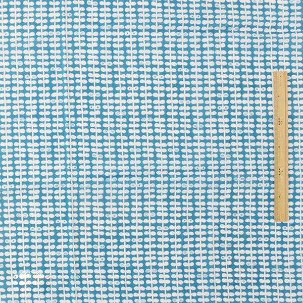 Tissu Japonais Nina - Bleu | Moshi Moshi Concept Store Paris