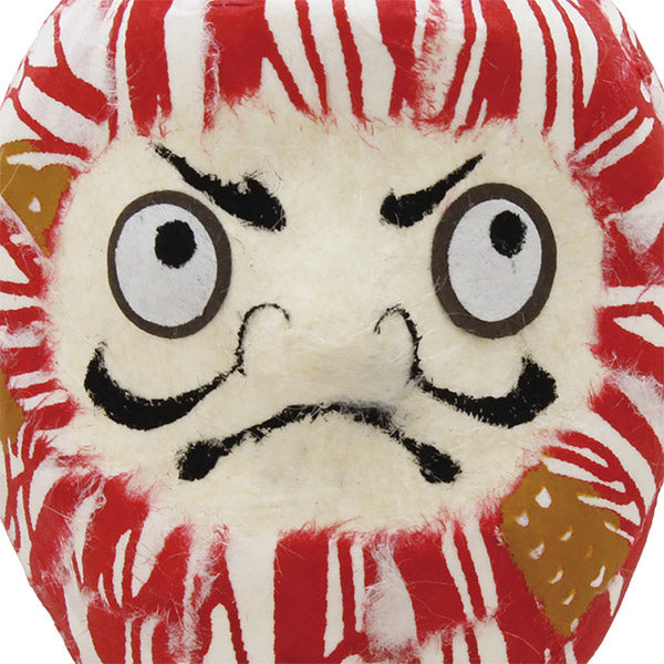 Daruma Hikari Rouge - Porte Bonheur Japonais | Moshi Moshi Paris