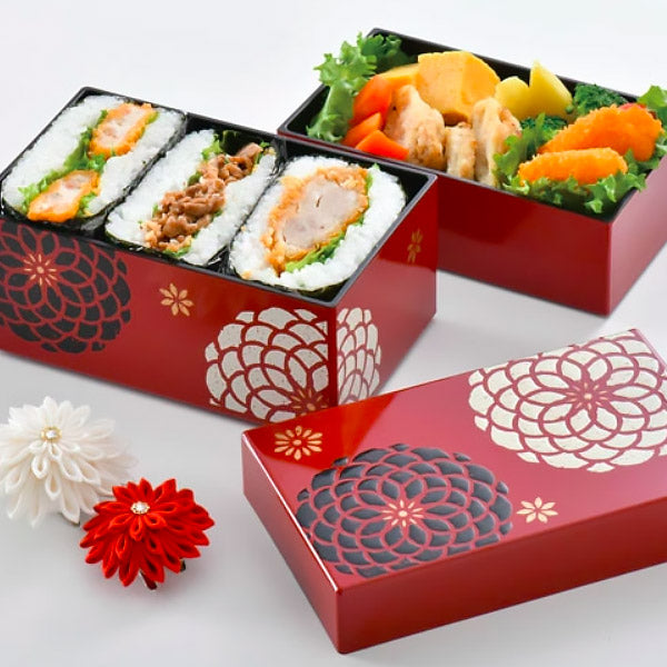 Bento box Fuku Rouge - Made in Japan | Moshi Moshi Paris